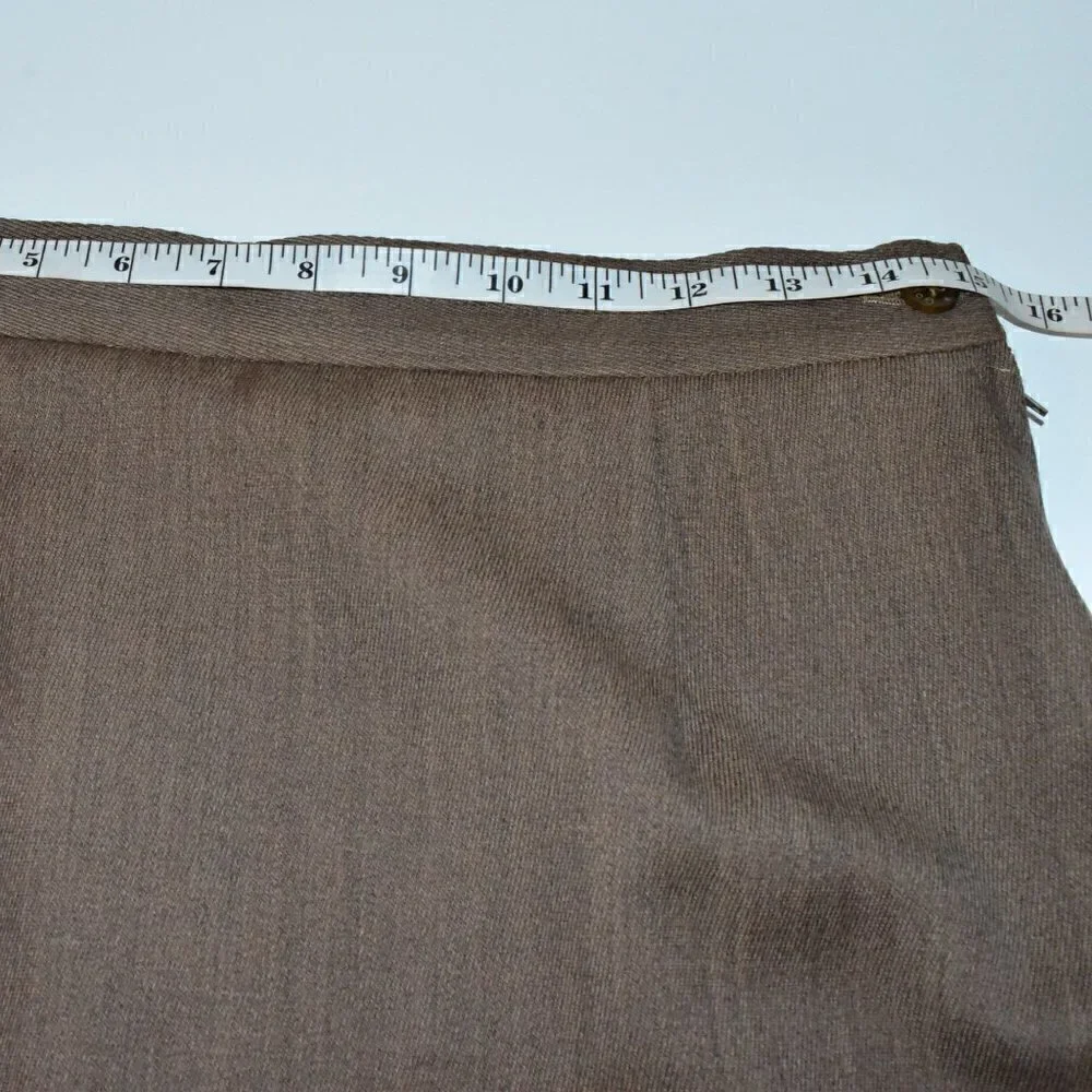 Philosophy Ferretti Wool Mini Skirt Size 12 - Picture 4 of 12